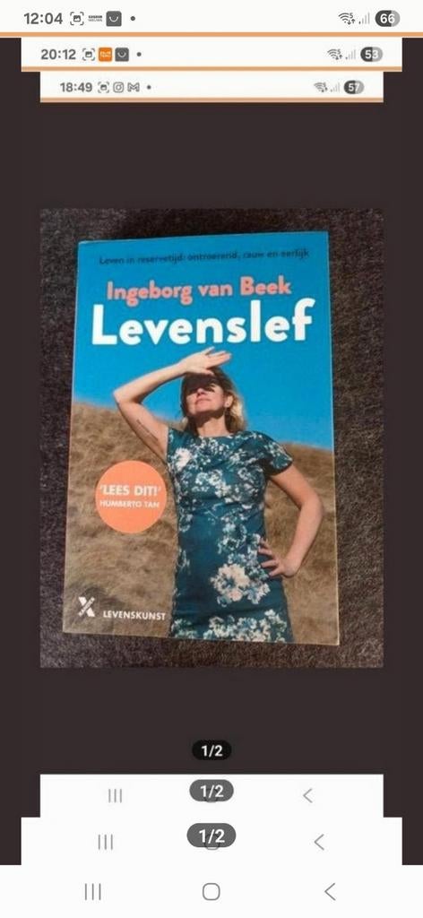 Ingeborg van Beek Levenslef, Ophalen of Verzenden