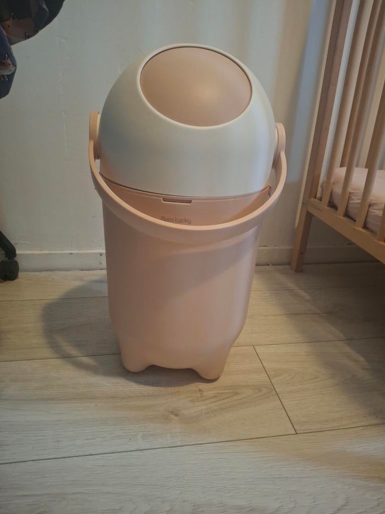 Born Lucky Luieremmer met anti-geur systeem - Peach, Ophalen, Zo goed als nieuw