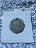 1 Franc Napoleon I 1808 Zilveren Munt Frankrijk, Ophalen of Verzenden, Frankrijk, Losse munt, Zilver