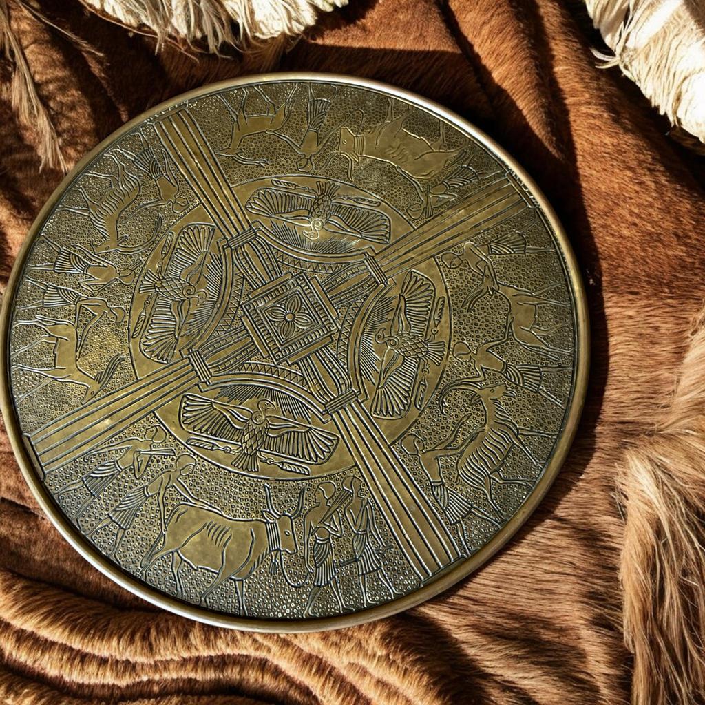 Art Deco Amsterdamse School Bijzettafel met Egyptische Motie, Antiek en Kunst, Antiek | Meubels | Tafels, Ophalen