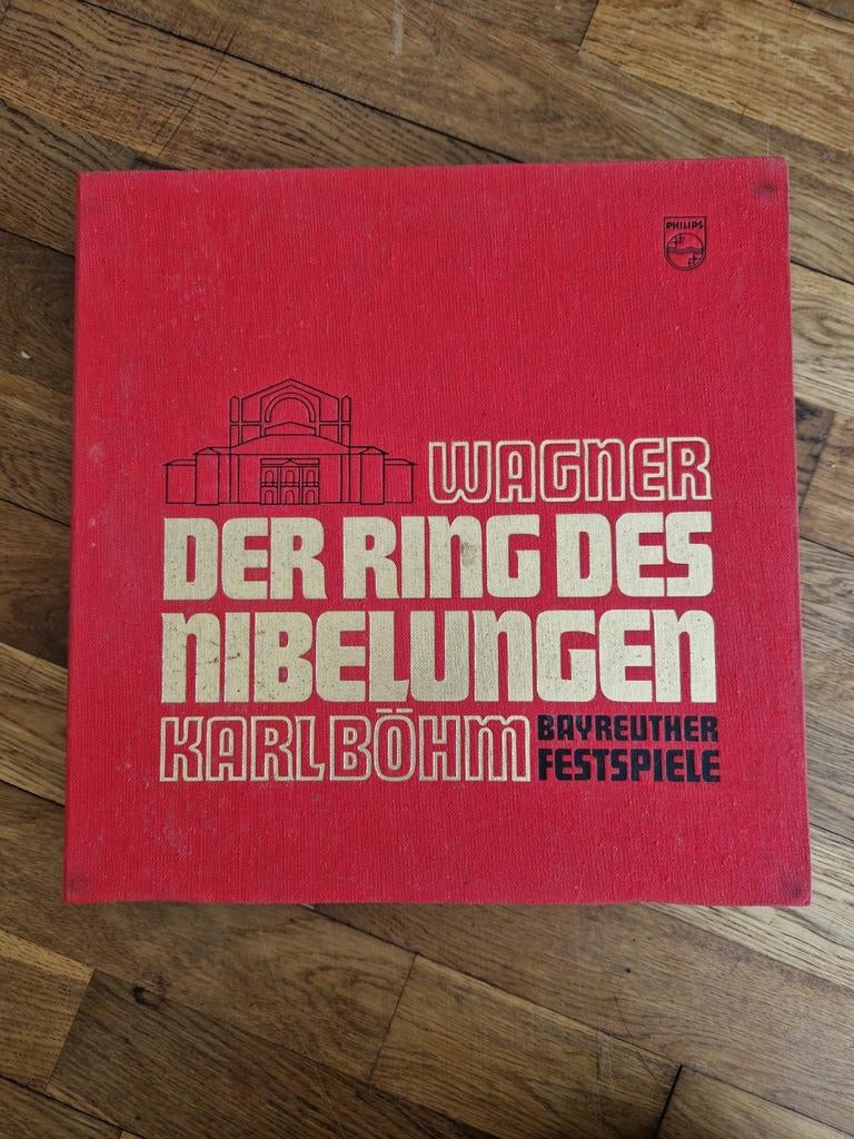 Wagner: Der Ring des Nibelungen - Philips LP Boxset, Cd's en Dvd's, Vinyl | Klassiek, Gebruikt, Opera of Operette, Ophalen of Verzenden