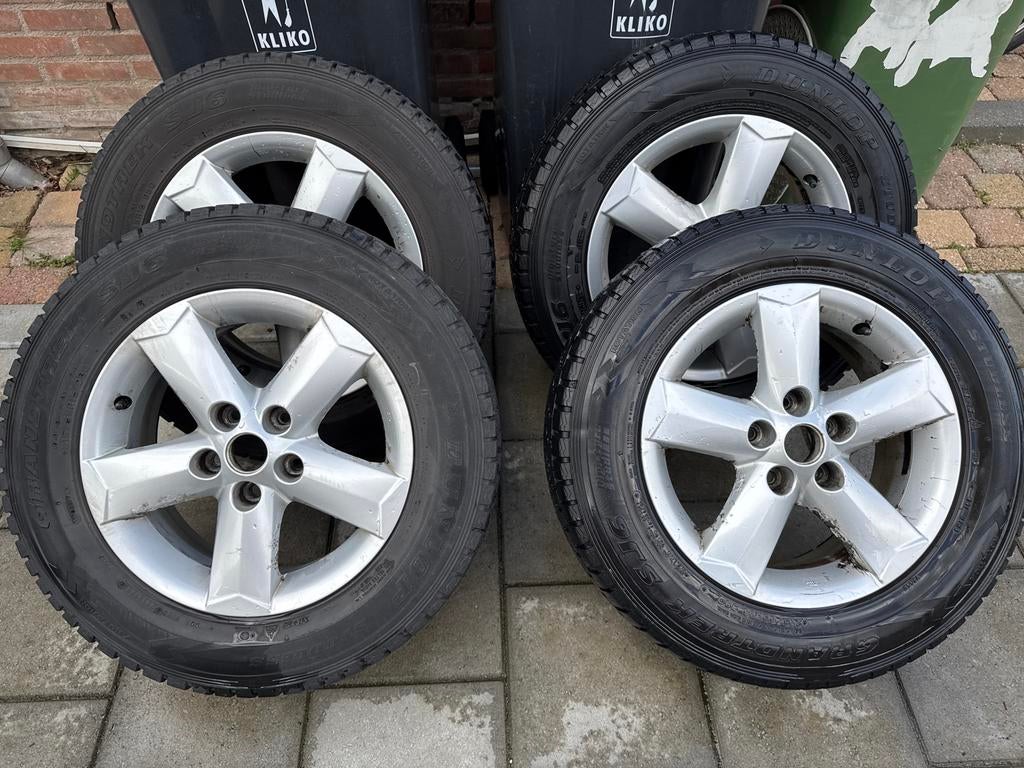 Winterbanden op velg Nissan Qashqai J10, Ophalen, 16 inch, Banden en Velgen, Winterbanden
