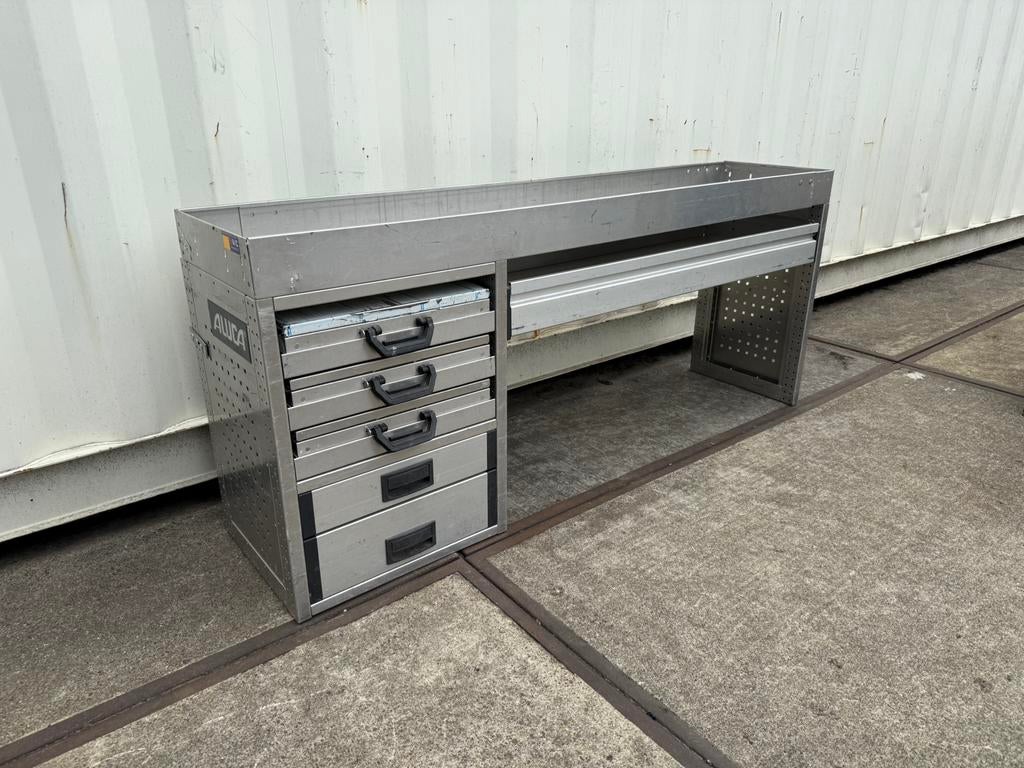 Nieuwstaat aluca bedrijfswagen inrichting, Auto diversen, Auto-accessoires, Ophalen, Zo goed als nieuw