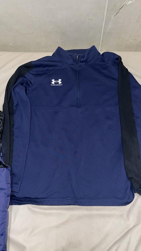 Under Armour Sporttrui - Donkerblauw met Zwarte Mouwen, Blauw, Under Armour, Overige maten, Ophalen of Verzenden