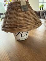 Riviera Maison rotan votief, Overige materialen, Gebruikt, Wit, Ophalen of Verzenden