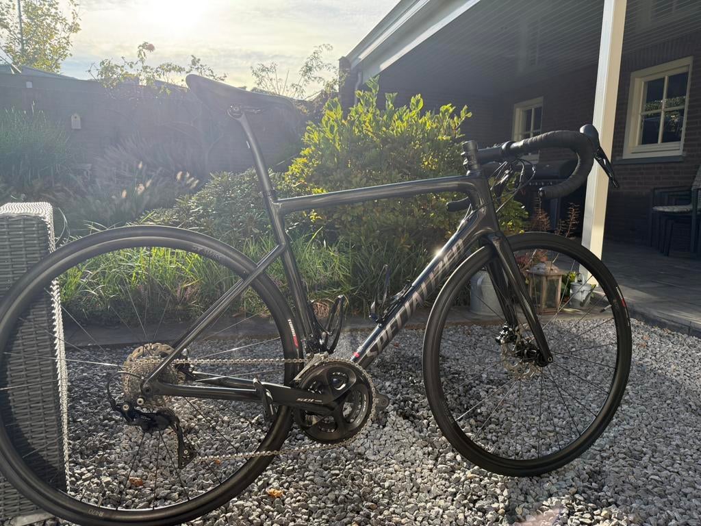 Specialized Tarmac SL6 Sport, maat 56, Fietsen en Brommers, Fietsen | Racefietsen, Gebruikt, Carbon, Heren, Meer dan 20 versnellingen