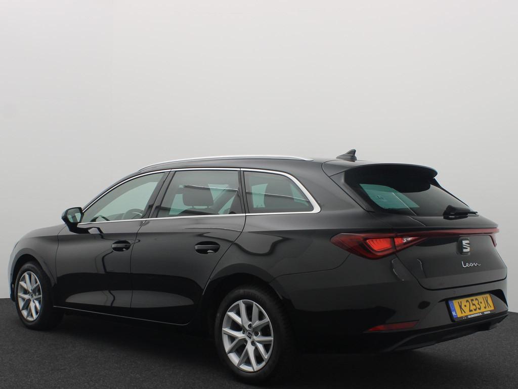 SEAT Leon Sportstourer 1.5 TSI Style Launch Edition TREKHAAK, Stof, 4 cilinders, Leon, Zwart