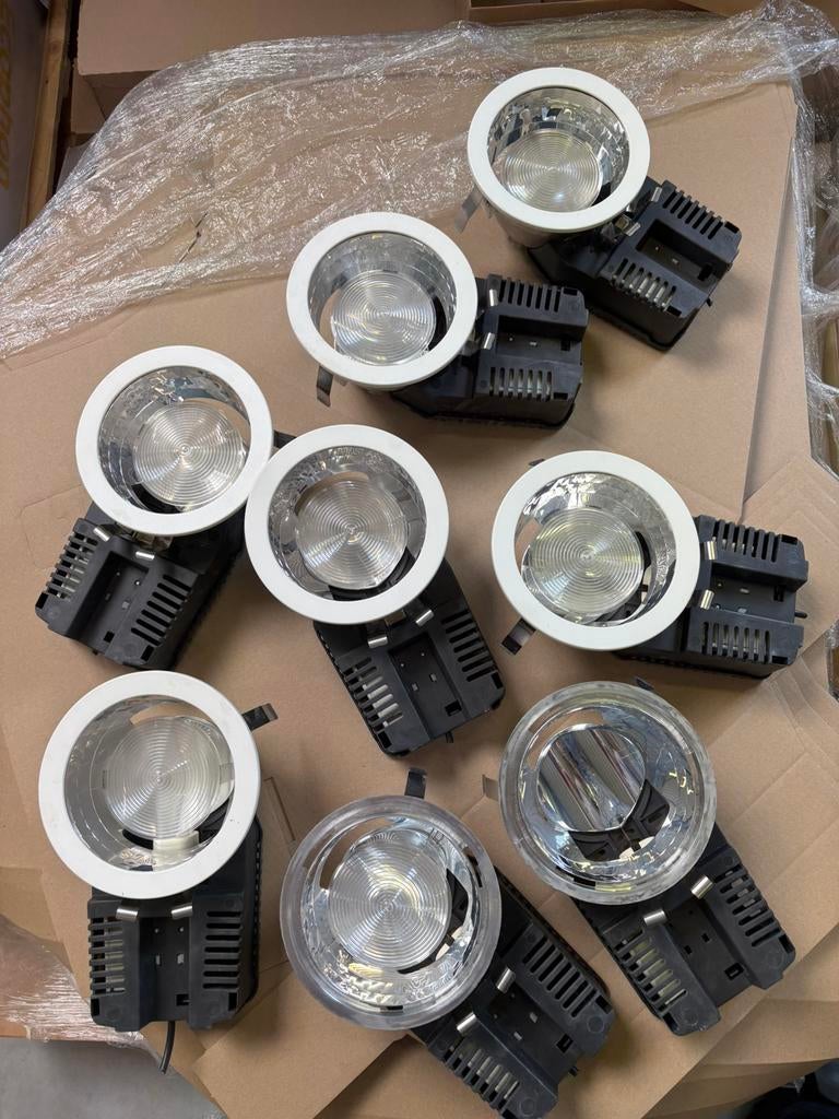 Downlighters, Verzenden, Zo goed als nieuw, Metaal of Aluminium