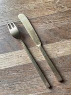 Mini bestekje messing 12 cm, Ophalen of Verzenden