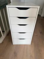 Ikea ladekast Alex, Huis en Inrichting, Kasten | Ladekasten, Ophalen, Minder dan 50 cm, 5 laden of meer, Zo goed als nieuw