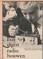 Retro reclame 1961 Philips radio bouwpakket Pionier, Verzenden, Overige typen