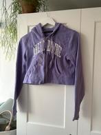 Abercrombie & Fitch Cropped Hoodie XS, Ophalen of Verzenden, Zo goed als nieuw, Maat 34 (XS) of kleiner, Paars
