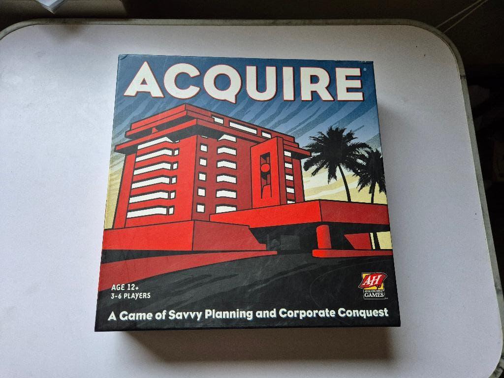 Acquire - Avalon Hill (Hasbro) 1999 Version, Vijf spelers of meer, Ophalen of Verzenden, Zo goed als nieuw, Avalon Hill Games