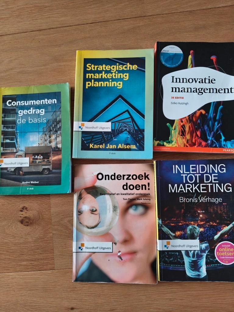 Marketing studieboeken HBO, Boeken, Studieboeken en Cursussen, Ophalen of Verzenden, Beta, Zo goed als nieuw, HBO