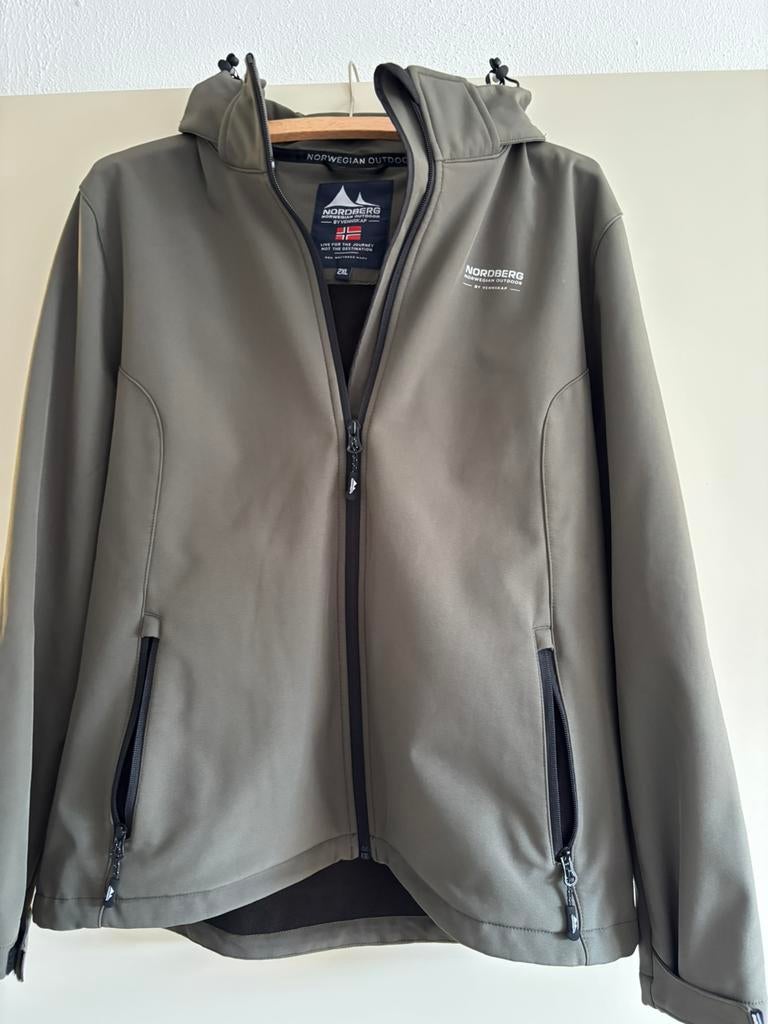 Zomer-/tussenjas dames maat 2xl, Kleding | Dames, Jassen | Zomer, Ophalen, Zo goed als nieuw, Maat 42/44 (L), Groen