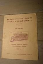 Jan Zwart Psalm 33 en 51, Ophalen of Verzenden, Gebruikt, Artiest of Componist, Religie en Gospel