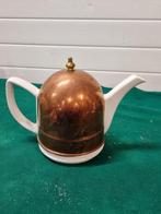 Theepot met theepotwarmer koper vintage, Huis en Inrichting, Keuken | Servies, Ophalen of Verzenden, 'T Olde Gre-j, Info@toldegrej.nl