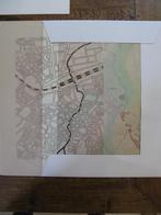 facsimile plattegrond Eindhoven Jacob van Deventer 1560/1982, Gelezen, Voor 1800, Ophalen of Verzenden, Landkaart