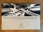 Brochure folder Mercedes-Benz lichtmetalen velgen 2006 izgs, Zo goed als nieuw, Mercedes-Benz, Mercedes, Ophalen of Verzenden