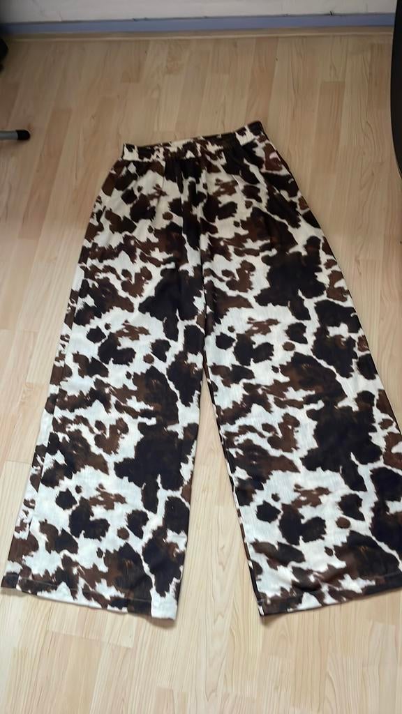 Nieuw bruin print broek maat X/L, Bruin, Maat 46/48 (XL) of groter, Nieuw, Ophalen of Verzenden