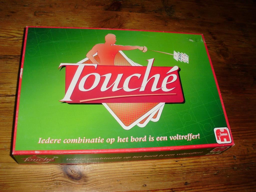 Touche bordspel / spel, Hobby en Vrije tijd, Gezelschapsspellen | Bordspellen, Ophalen of Verzenden, Gebruikt