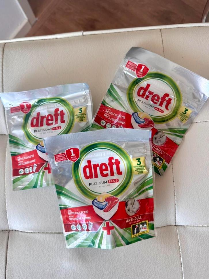 Dreft Platinum Plus vaatwastabletten, Huis en Inrichting, Schoonmaakartikelen, Overige typen, Verzenden
