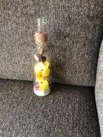 fles met lichtjes en decoratie, Ophalen of Verzenden, Gebruikt