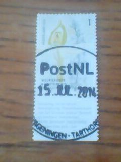 gestempelde zegel nederland no 3181, Postzegels en Munten, Postzegels | Nederland, Verzenden, Gestempeld