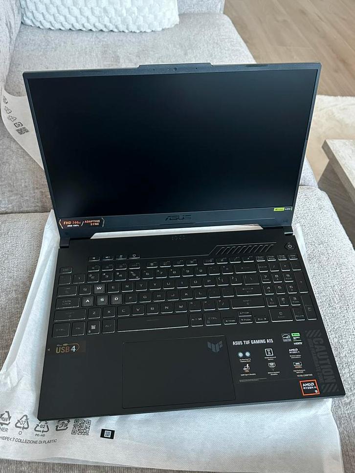 Asus tuf gaming a15 laptop, Computers en Software, Windows Laptops, Zo goed als nieuw, 15 inch, SSD, 4 Ghz of meer, Gaming, Ophalen
