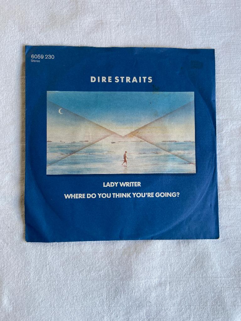 dire straits - lady writer, Cd's en Dvd's, Vinyl Singles, Ophalen of Verzenden, Gebruikt, 12 inch, Pop