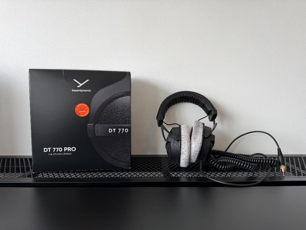 Beyerdynamic DT 770 pro - 250 ohm - Zo goed als nieuw, Audio, Tv en Foto, Koptelefoons, Ophalen, Zo goed als nieuw, Over oor (circumaural)