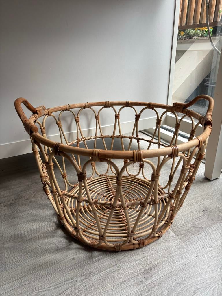 Rotan mand Ikea (SNIDAD), Ophalen, Gebruikt, Mand, Rond