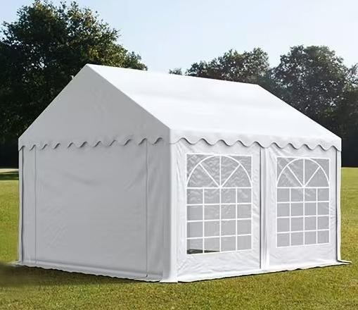 Toolport profi partytent 3 x 3 PVC + grond- en dakframe ., Tuin en Terras, Partytenten, Ophalen, Gebruikt, Opvouwbaar, Partytent