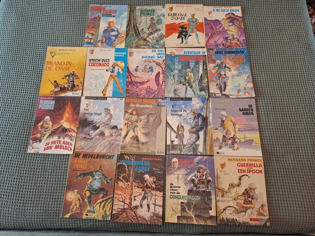 Bernard Prince 19 stripboeken, Meerdere stripboeken, Ophalen of Verzenden