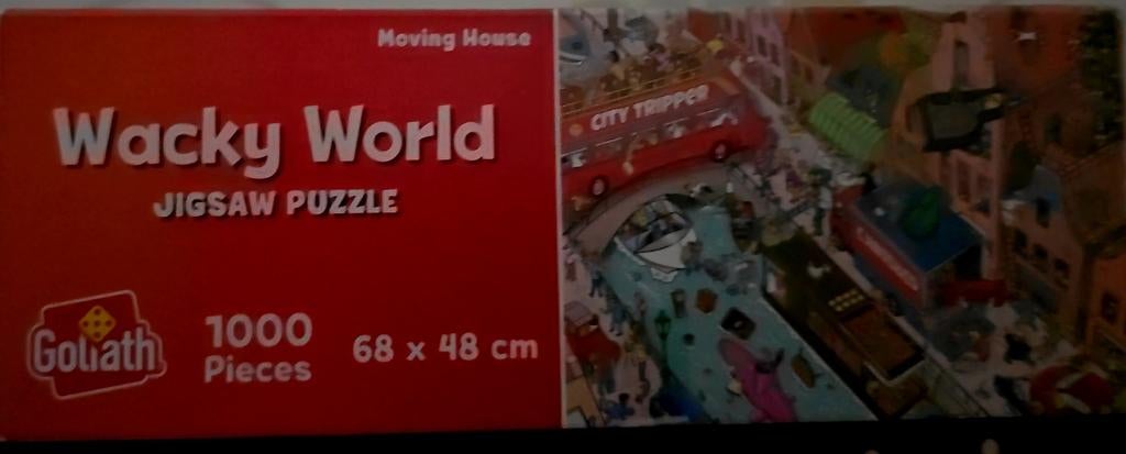 Goliath Wacky World Jigsaw Puzzle 1000 Stukjes, Ophalen