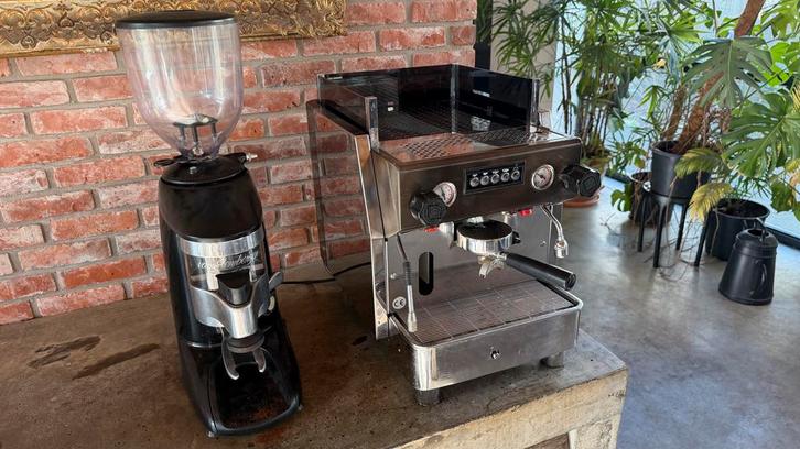 Vibiemme Seplus professionele espressomachine 1 groep, Witgoed en Apparatuur, Koffiezetapparaten, Gebruikt, Koffiebonen, Espresso apparaat