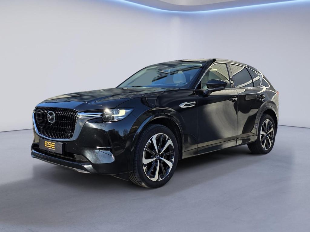 Mazda CX-60 2.5 e-SkyActiv PHEV Takumi | Pano | Bose | 360 C, Auto's, Mazda, Automaat, 4 cilinders, Zwart, Bedrijf