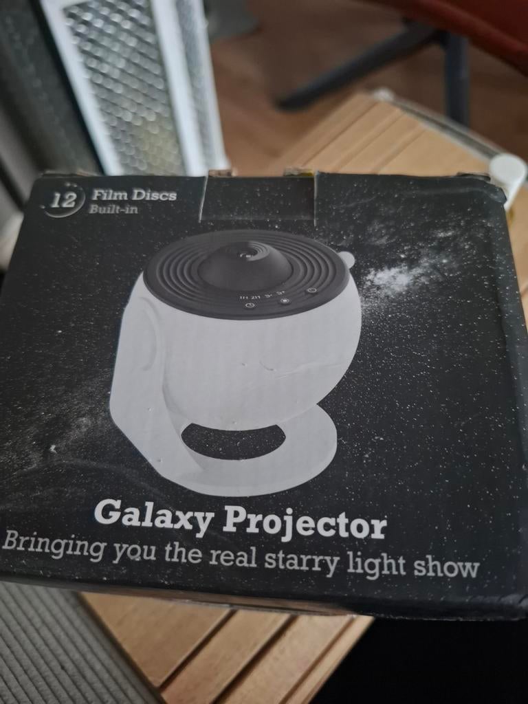 Galaxy Projector - Sterrenhemel, Huis en Inrichting, Lampen | Overige, Ophalen of Verzenden, Zo goed als nieuw, Modern, Ruimte, Sterrenhemel