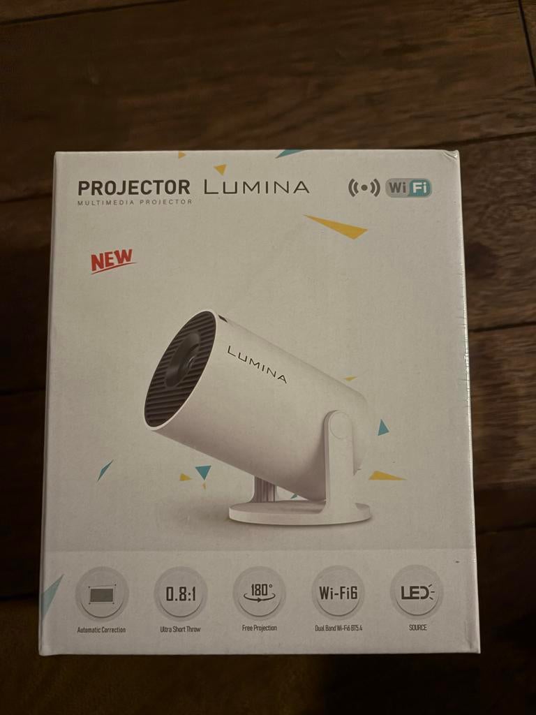 Lumina Multimedia Projector, Ophalen of Verzenden, Nieuw, LED, Overige resoluties