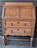 Antieke klep secretaire bureau kast, Ophalen