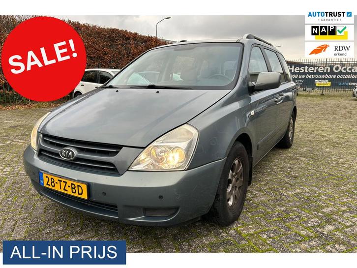 Kia Carnival 2.7 X-tra ✅LPG ✅7-PERSOONS (bj 2007), Auto's, Kia, Bedrijf, Te koop, Carnival, ABS, Airbags, Airconditioning, Alarm