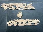 Houtsnijwerk ornament chinese draak feniks chinees phoenix, Verburgt Vintage, Nieuw, Ophalen of Verzenden, https://verburgtvintage.nl/#contact
