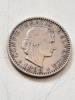 Munt Zwitserland 20 rappen 1883, Ophalen of Verzenden