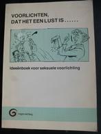 Ideeënboek voor seksuele voorlichting, Biologie, Ophalen of Verzenden, Zo goed als nieuw, Rutgers Stichting