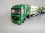 MB Actros met 2 opleggers Technische Unie 125, Ophalen of Verzenden, Zo goed als nieuw, Bus of Vrachtwagen, Lion Toys