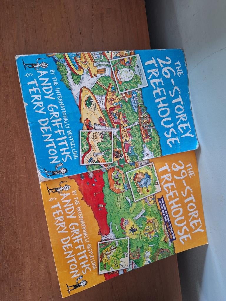 The Treehouse 26 & 39 Verdiepingen - Andy Griffiths, Ophalen of Verzenden, Gelezen, Andy Griffiths, Fictie algemeen