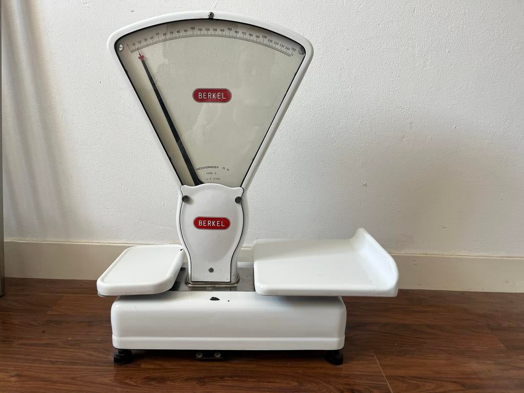 Vintage Berkel Weegschaal Type E uit 1964 - 15 kg, Ophalen, Gebruikt, Overige typen, Minder dan 50 kg