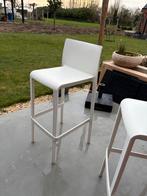 Pedrali Volt barkrukken (4stuks)- wit, gebruikt, Huis en Inrichting, Barkrukken, Ophalen, Kunststof, Gebruikt, 60 tot 90 cm