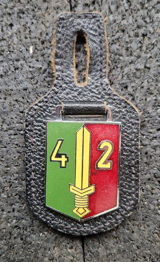 borstzakhanger 42 pantserinfanteriebataljon Limburgse jagers, Verzamelen, Ophalen of Verzenden, Landmacht, Nederland, Embleem of Badge