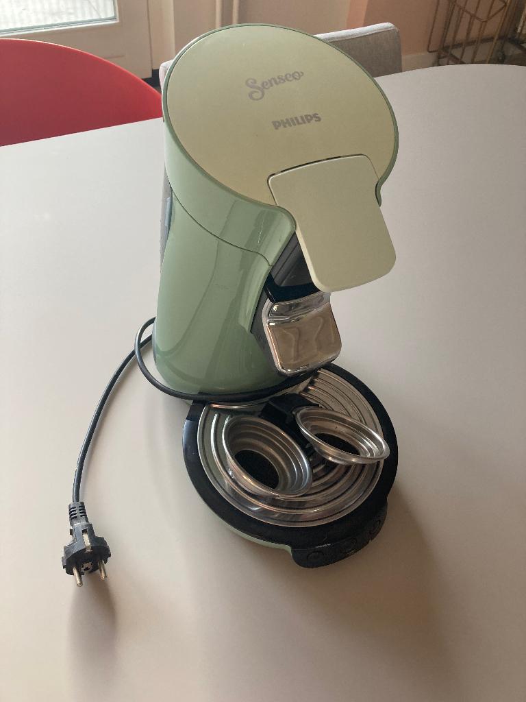 Philips HD7829/81 koffiepadmachine Senseo Viva Cafe groen, Witgoed en Apparatuur, Koffiezetapparaten, Ophalen of Verzenden, Koffiemachine